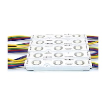 3 Lü Rgb Lensli Modül Led Samsung 12 Volt 0.72 Watt 10 Adet
