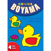 Rengarenk Boyama 4 Yaş Üstü - Zmff-590141