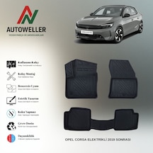 Opel Corsa Elektrikli 2019 Sonrası Uyumlu Havuzlu Oto Paspas