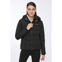 Lumberjack 2WSN312PR Kapüşonlu Apreski Kadın Mont
