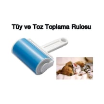 Tüy ve Toz Toplama  Rulosu Yıkanabilir Çok Renkli