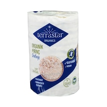 Terrastar Organik Pirinç Patlağı 100 G - Glutensiz Ve Vegan Atıştırmalık 8'li Avantaj Paketi - Tarı
