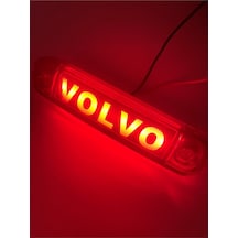 Ahmet Otomotiv 5 Adet Volvo Yazılı Parmak Led Kırmızı Renk