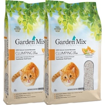Gardenmix Portakallı Bentonit  İnce Kedi Kumu 2 x 10 L