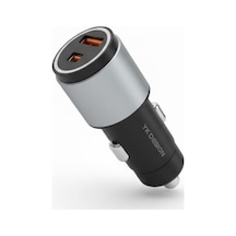 Buffer Araç İçi Çakmaklığa Takılantype - C Ve Usb Girişli 2 Portlu Hızlı Şarj Adaptörü