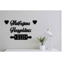 Mutfağıma Hoşgeldiniz Usta Aşçı-duvar Yazısı