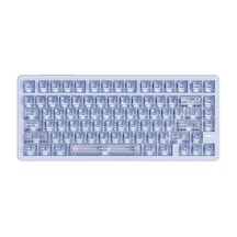 Vgn Neon75he Air 8k Hall Effect Rapid Trigger Manyetik Oyuncu Klavyesi Kablosuz-blue Frosted Transparent