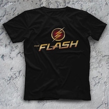 Adrift Ko Buta The Flash Siyah Unisex Tişört T-shirt 7291wt Siyah
