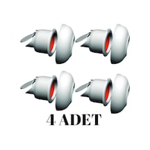 4 Adet Koku Yok Çekvalfli Adaptör Conta Lavabo Gideri Koku Önleyici Gider Adaptör Diğer