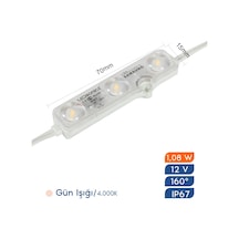 12v 1.08w Doğal Beyaz Samsung 4000k Modül Led 20 Adet