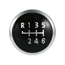 Vw T5 Transporter 2003-2010 İçin 6 Hız Vites Topuzu K4101 Siyah