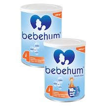 Bebehum 4 Numara Teneke Devam Sütü 12 Ay+ 400 gr x 2 Adet