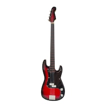 El Yapımı 1/4 Ölçek Minyatür Elektro Bas Gitar Fender Precision R