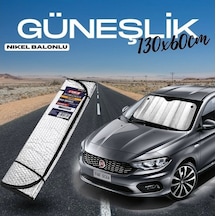 Metalize Güneşlik 140x70 Cm Araç İçi Ön Cam Güneşliği Onkar Otk-24505
