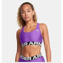 Under Armour - Kadın Ua Hg Mid Branded Spor Sütyeni 1383544-525 Lavish White