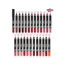 Matte Lipstick Crayon No: 26 - Besleyici Nemlendirici Mat Kalem Ruj Çok Renkli