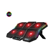 Hpy Pazar Coolcold Rgb Gaming Laptop Soğutucu Altı Fanlı, 12 17"