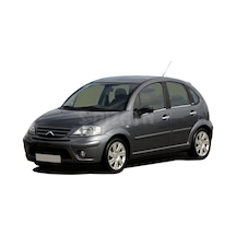 S-Dizayn Citroen C3 Krom Cam Çıtası 4 Prç 2002-2009