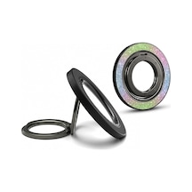 Youngkit Colorful Serisi Double Magnetik Ring Stand Telefon Tutucu Renkli