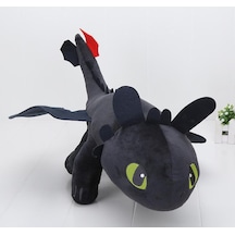 Ejderhanı Nasıl Eğitirsin Gecenin Öfkesi Dragon Sevimli 25 Cm Pel