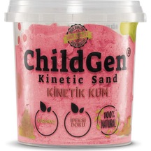 Childgen Doğal Kinetik Kum 500 Gr Pembe-turuncu-mavi-yeşil