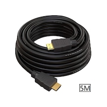5097 Hdmi Kablosu 5 Metre Lcd Laptop Ara Bağlantı Erkek Altın
