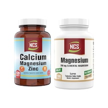 Ncs Magnezyum Elementel 180 Tablet Kalsiyum Çinko 120 Tablet