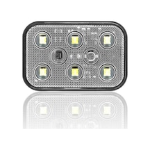 12v Yan Sinyal Lambası Dorse Side Marker 6 Ledli Beyaz