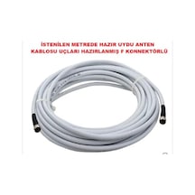 Uydu Anten Kablosu 20 Metre Uçları Kullanıma Hazır
