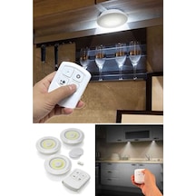 Kumandalı Işık Ayarlanabilir 3'lü Led Işık Beyaz