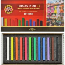 Koh-ı Noor Set Of Artist S Dry Chalks Carre 8582 12