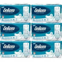 Önlem Hasta Bezi Bel Bantlı Tekstil Yüzey XL Ekstra Büyük 180 Ade