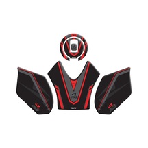 Rks R250 Kırmızı Tank Pad Redline Grafik