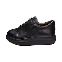 King Paolo King Shoes Yüksek Taban Küçük Numara Erkek Ayakkabısı Siyah