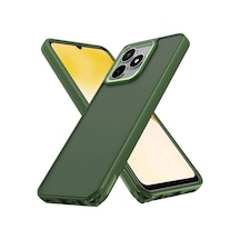 Ilkeshop Newface Realme C53 Kılıf Elegant Kapak - Yeşil