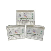Pamuklu Kağıt Kulak Çubuğu - 3 Paket, Toplam 600 Adet