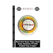 Özel Seri Oyun Topu Yeşil Saha Halisaha Ft-890 Futbol Top 4 Astar