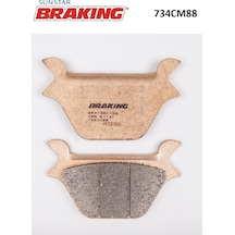 Sinterli Arka Fren Balatası Harley D. Xlh 883 Sportster 883cc 1990-2006