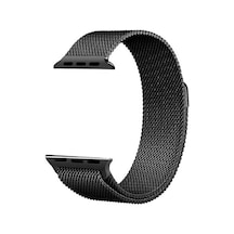 Watch Ultra 49mm Kordon Uyumlu Krd-01 Metal Strap Kayış Nvth- Siyah
