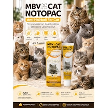 Mbv İlaç Mbv Notopac Ekstra Malt Soft Tüy Yumağı Kontrol Peynirli Kedi Macunu 50 Gr