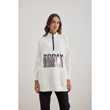Aker 24aw02678111 Küçük Beden Bluz 24aw02678111 052 Ekru