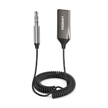 Ugreen 70601 3.5mm Aux Bluetooth 5.0 Alıcı Adaptör Araç Kiti