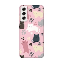 Samsung Galaxy S21 Fe Uyumlu Baskılı Şeffaf Telefon Kılıfı Koleksiyon: Cute Animals 6