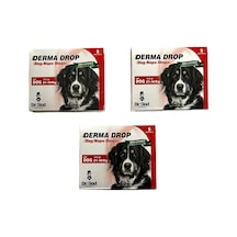 Köpekler Için Ensedamlası Dışparazit Deri Bakım Maxi Derma Drop 21-40 Kg X3