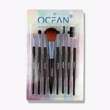 Ocean 8'li Makyaj Fırça Seti - Purple