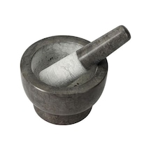 Porland Marble Kahverengi Mermer Havan 13 Cm