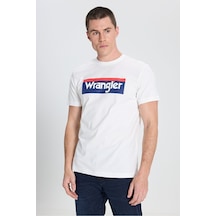 T-shirt Wrangler Kırık Beyaz