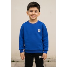 Cg Kids Lacivert Siyah Erkek Çocukaltüst Takım 3 İplik Süper Kalite Laci Vert