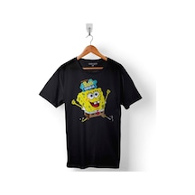Sunger Bob Esponya Baskılı Tişört Unisex T-shirt 001