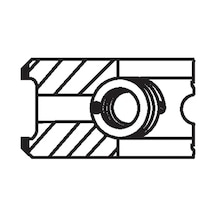 Segman - Fiat Fiorino, 500, Panda, Grande Punto, Punto, Doblo, Bravo, Stilo, Idea, Uno, Strada, Marea, Brava, Palio, Siena - Mahle-00941n1 99111431